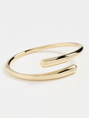 The Olga Bracelet — Polished Gold Cuff